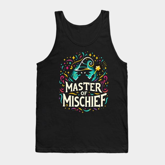 Master of Mischief - Wizard Trickster - Fantasy Tank Top by Fenay-Designs